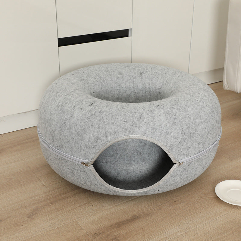 The CozyDen™ Cat Tunnel Bed