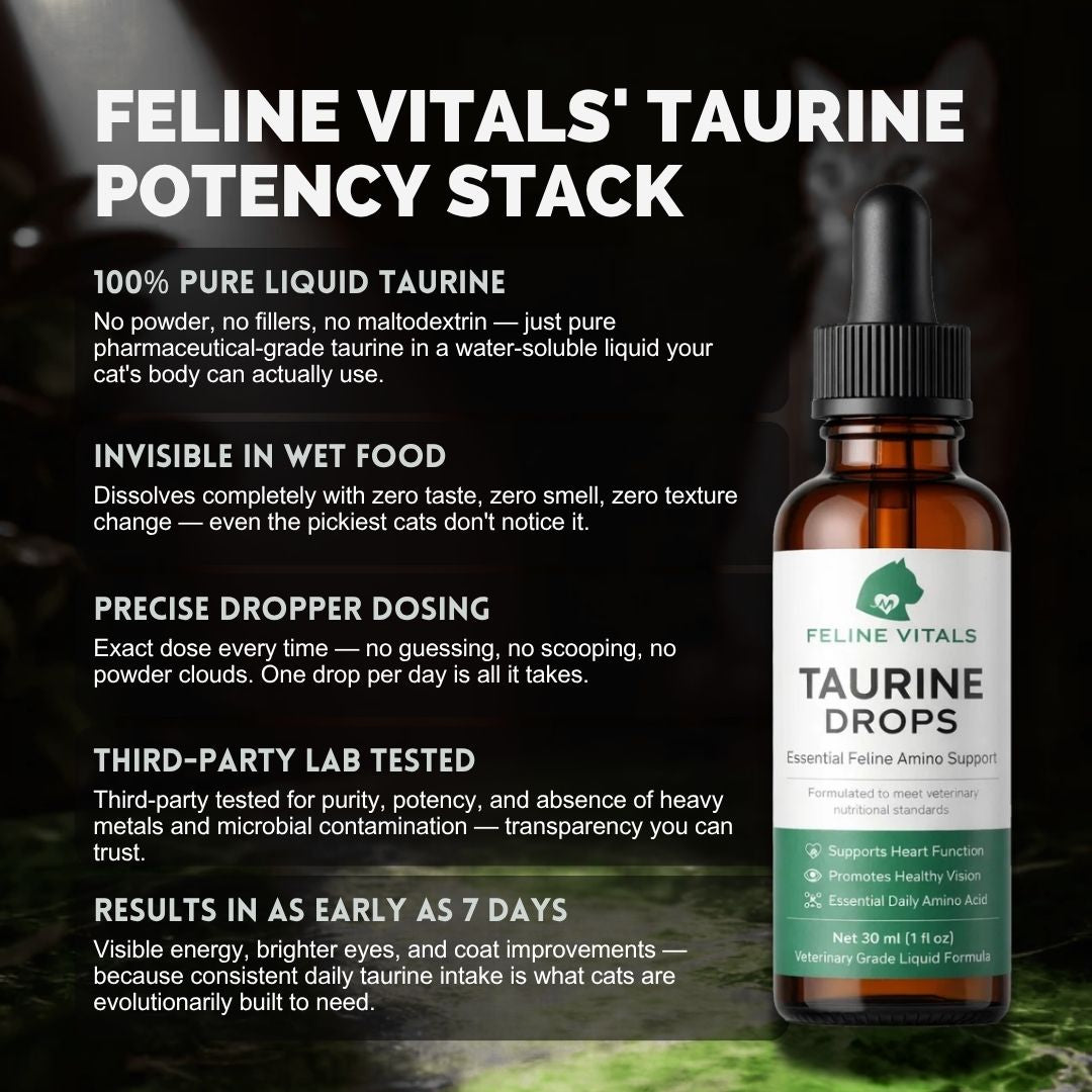 The One Nutrient Your Cat Can't Make — And Can't Go Without