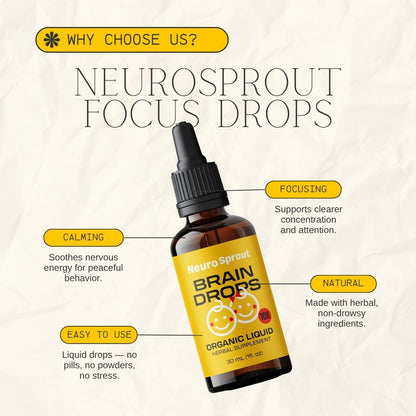NeuroSprout™-Brain Drops (Buy 1 Get 1 FREE)