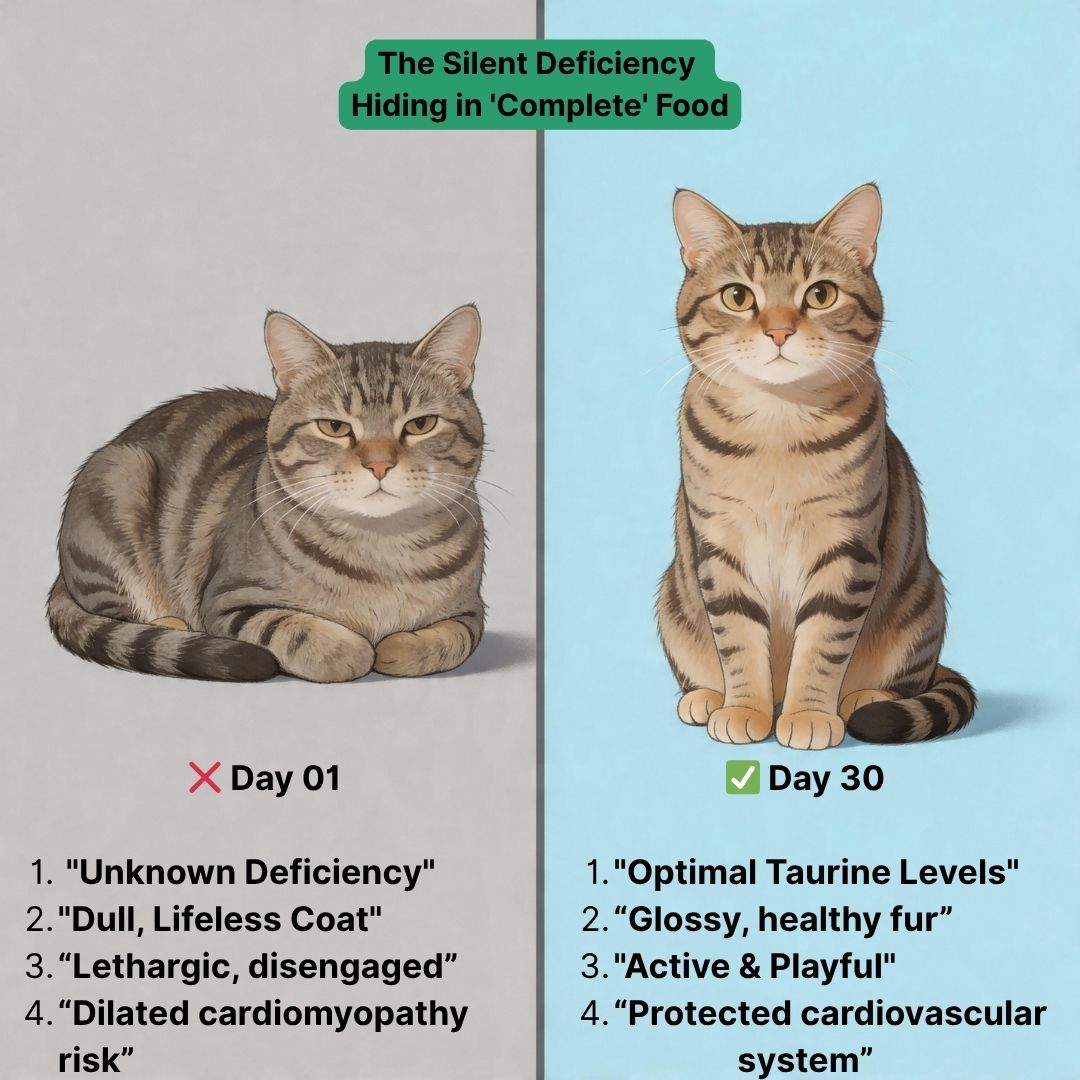 The One Nutrient Your Cat Can't Make — And Can't Go Without