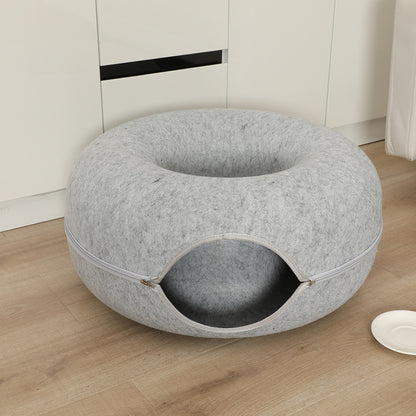 The CozyDen™ Cat Tunnel Bed