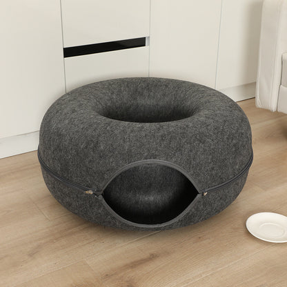The CozyDen™ Cat Tunnel Bed