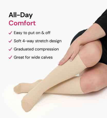 EaseStride™-Wide Leg Compression Socks (BUY 1 GET 1 FREE)