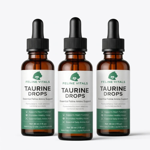Feline Vitals Taurine Drops Three Pack
