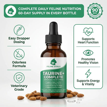 Feline Vitals Taurine+ Complete 60ml