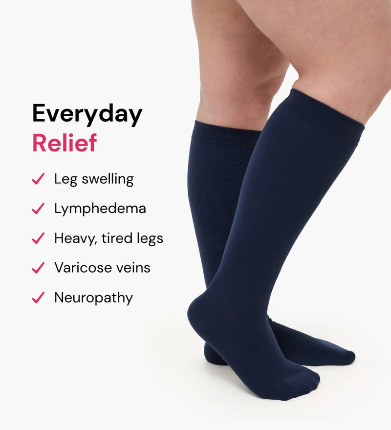 EaseStride™-Wide Leg Compression Socks (BUY 1 GET 1 FREE)