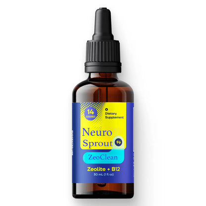 NeuroSprout™ ZeoClean Kids Detox Support – Safe Daily Cleanse with Zeolite & B12